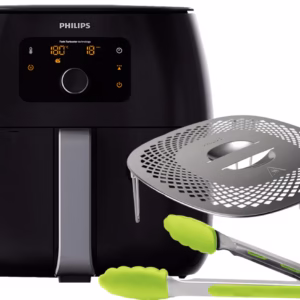 Philips Avance Airfryer XXL HD9650/90 Zwart + Kits de Collation
