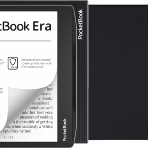 PocketBook Era 16GB Zilver + Flip Book Case Zwart