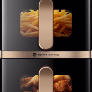 Philips Série 5000 Dual Basket NA552/00 + set de cuisson à deux niveaux + set de pâtisserie