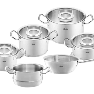 Pannenset Fissler Original Collection Profi avec couvercles en verre (6 pièces)