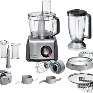 BOSCH MC812M865 Robot culinaire Noir, Acier inoxydable 1250 W