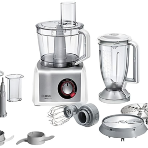 BOSCH MC812S814 Robot culinaire Acier inoxydable, Blanc 1250