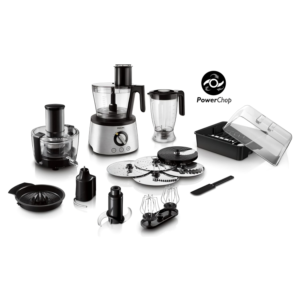 PHILIPS HR7778/00 Robot de cuisine Noir 1300 W