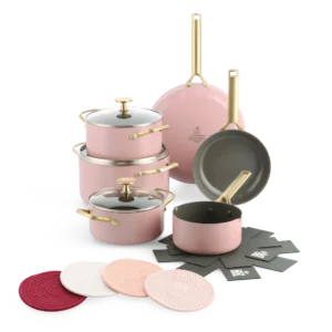 Ensemble BK Sublime Rose + dessous-de-plat Pink Ribbon