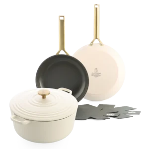 Ensemble BK Sublime + Bourgogne 3 pièces, Crème
