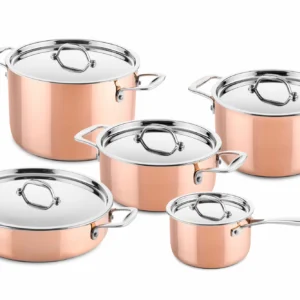 Pannenset Ducq Cuivre (5 Pièces)