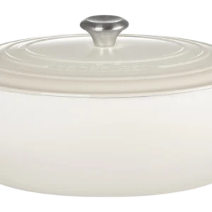 Cocotte ovale Le Creuset Signature Meringue 34 cm